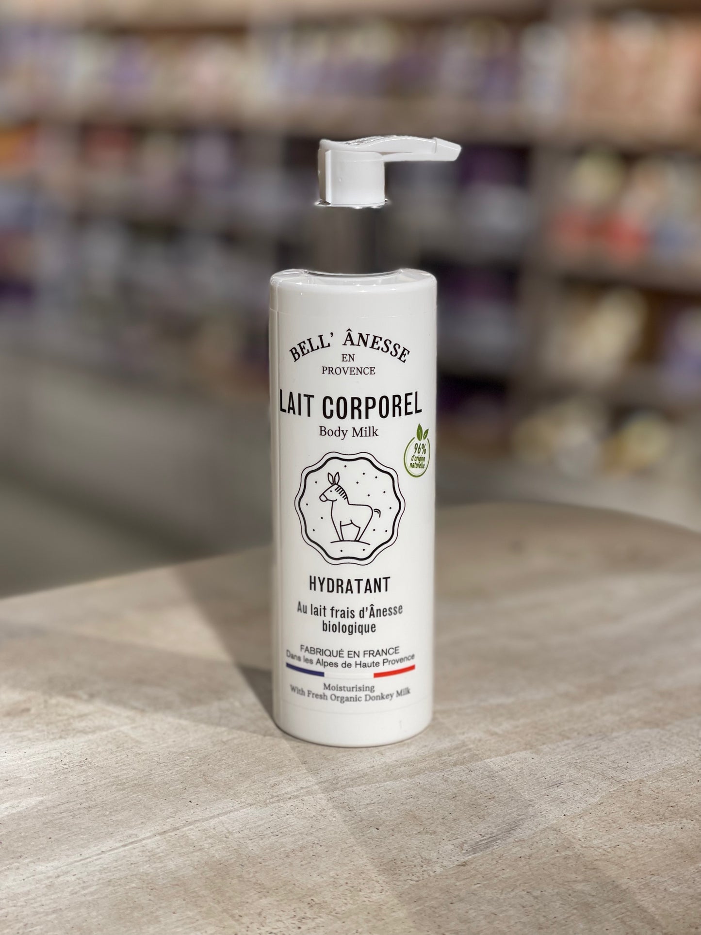 Lait corporel - Lait d’ânesse naturel