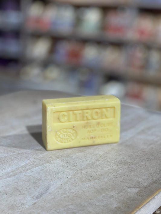 Savon à l’huile d’olive bio - citron broyée