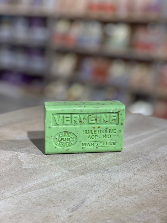 Savon à l’huile d’olive bio - Verveine broyée